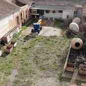 Bodega de Calzada de Calatrava que ha sufrido los daños Bodega de Calzada de Calatrava que ha sufrido los daños