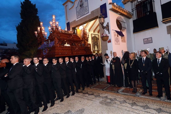 La imagen del Cristo Yacente y su llegada a Marbella La imagen del Cristo Yacente y su llegada a Marbella