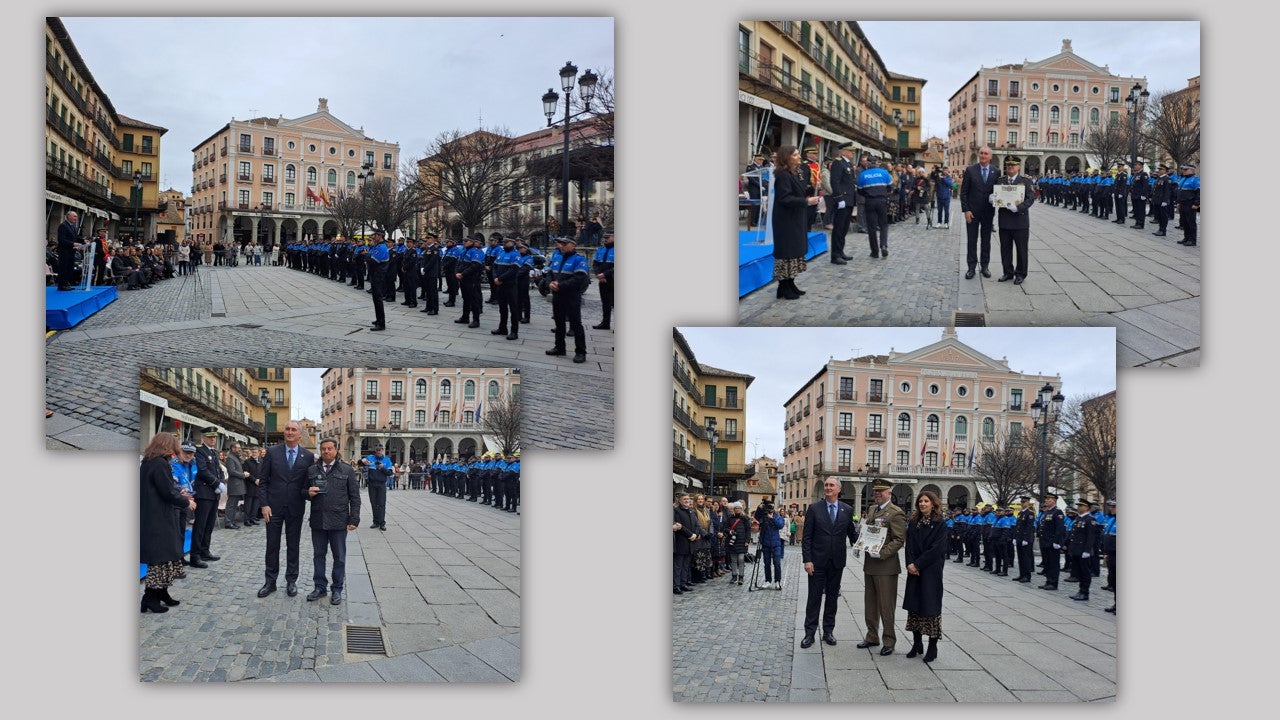La Policía Local reconoce a la Policía Nacional y el PCMASA2 en la celebración de su patrón La Policía Local reconoce a la Policía Nacional y el PCMASA2 en la celebración de su patrón