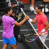 Rafa Nadal y Carlos Alcaraz en Las Vegas Rafa Nadal y Carlos Alcaraz en Las Vegas