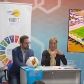 Un momento de la presentación del I Mundialito de Fútbol 'Ciudad de Torrevieja'
