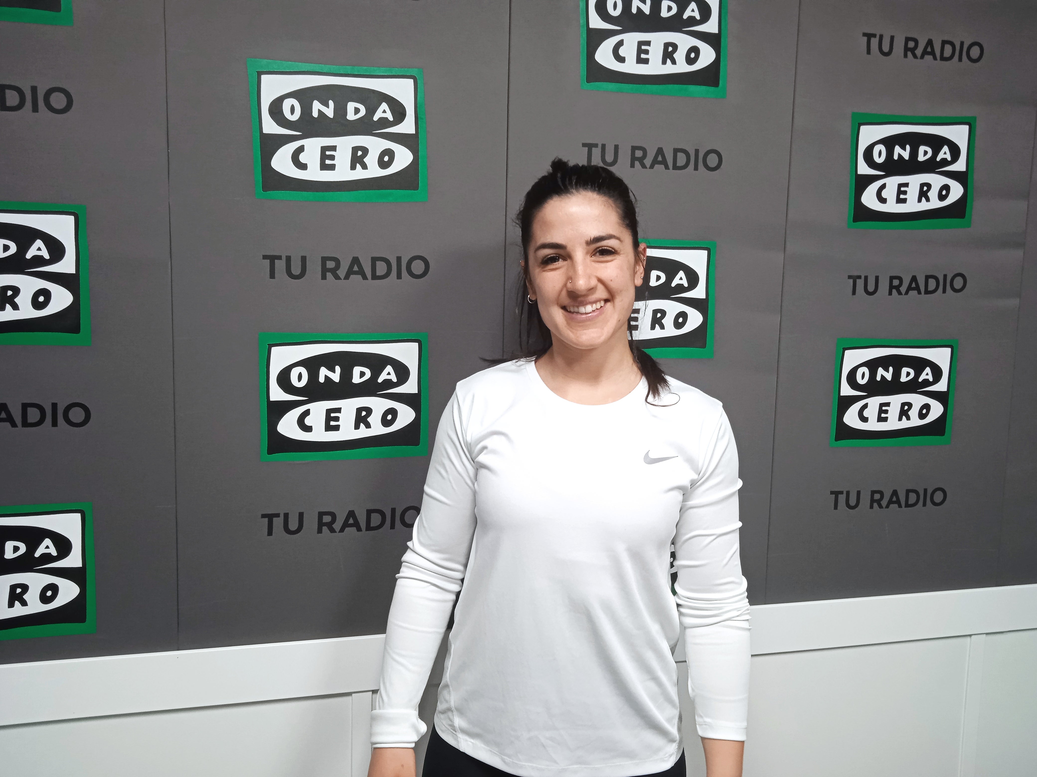 Mónica Sánchez en la Cadena de Teruel Mónica Sánchez en la Cadena de Teruel