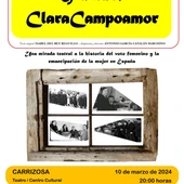 Teatro "Gracias, Clara Campoamor" para conmemorar el 8M en Carrizosa Teatro "Gracias, Clara Campoamor" para conmemorar el 8M en Carrizosa