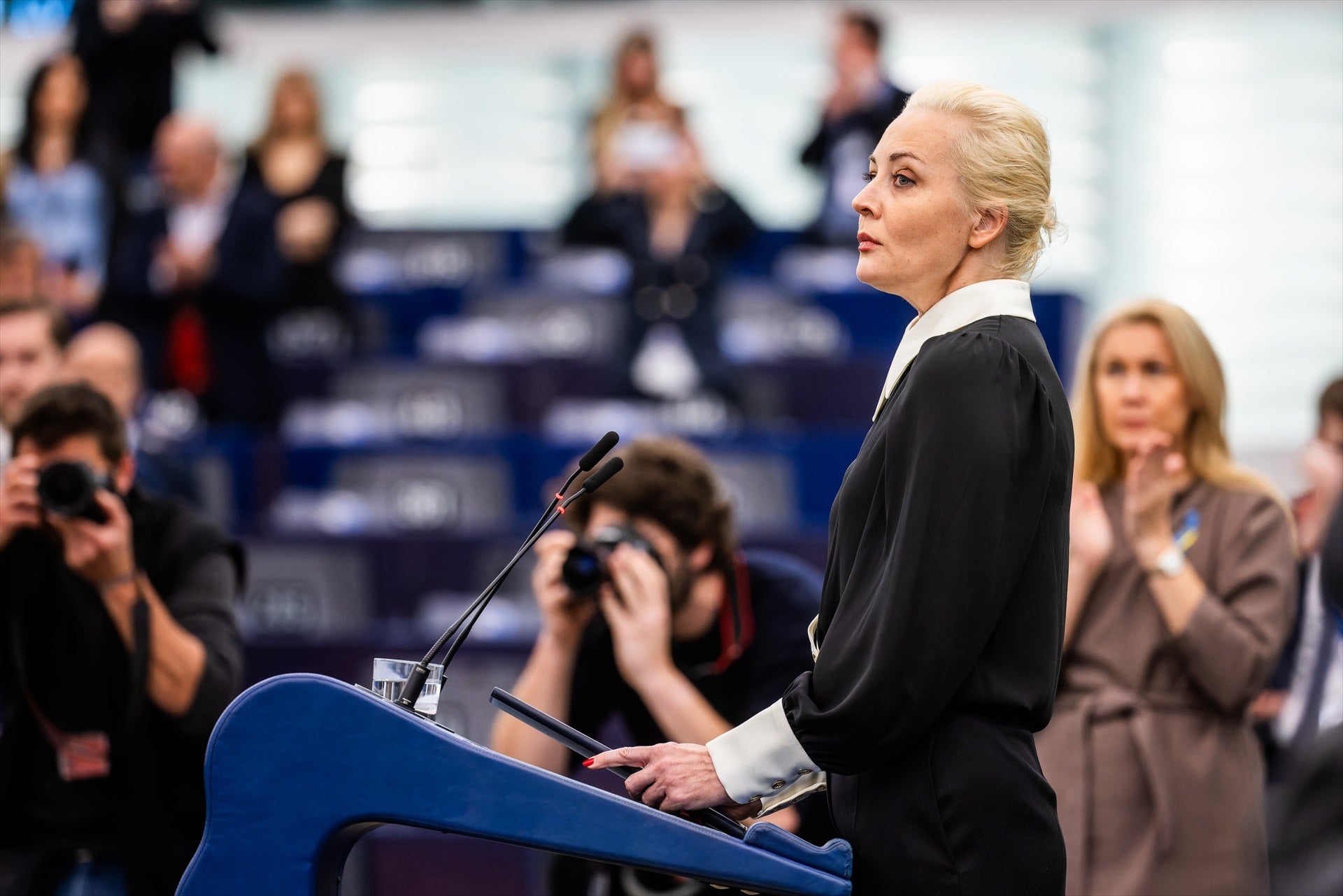 La viuda de Navalni pide boicotear a Putin en las elecciones presidenciales La viuda de Navalni pide boicotear a Putin en las elecciones presidenciales