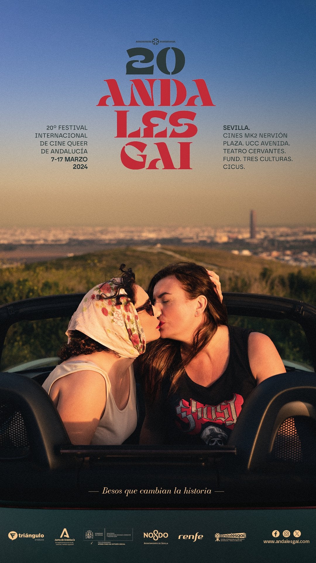 Arranca mañana en Sevilla la 20º edición del festival Andalesgai Arranca mañana en Sevilla la 20º edición del festival Andalesgai