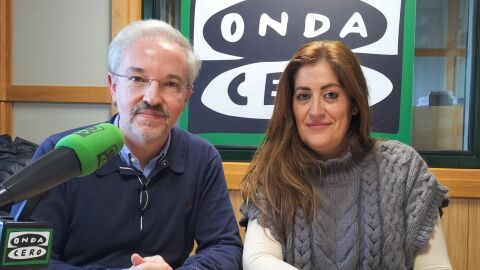 C&eacute;sar Garc&iacute;a &Aacute;lvarez junto a Vanessa Jimeno