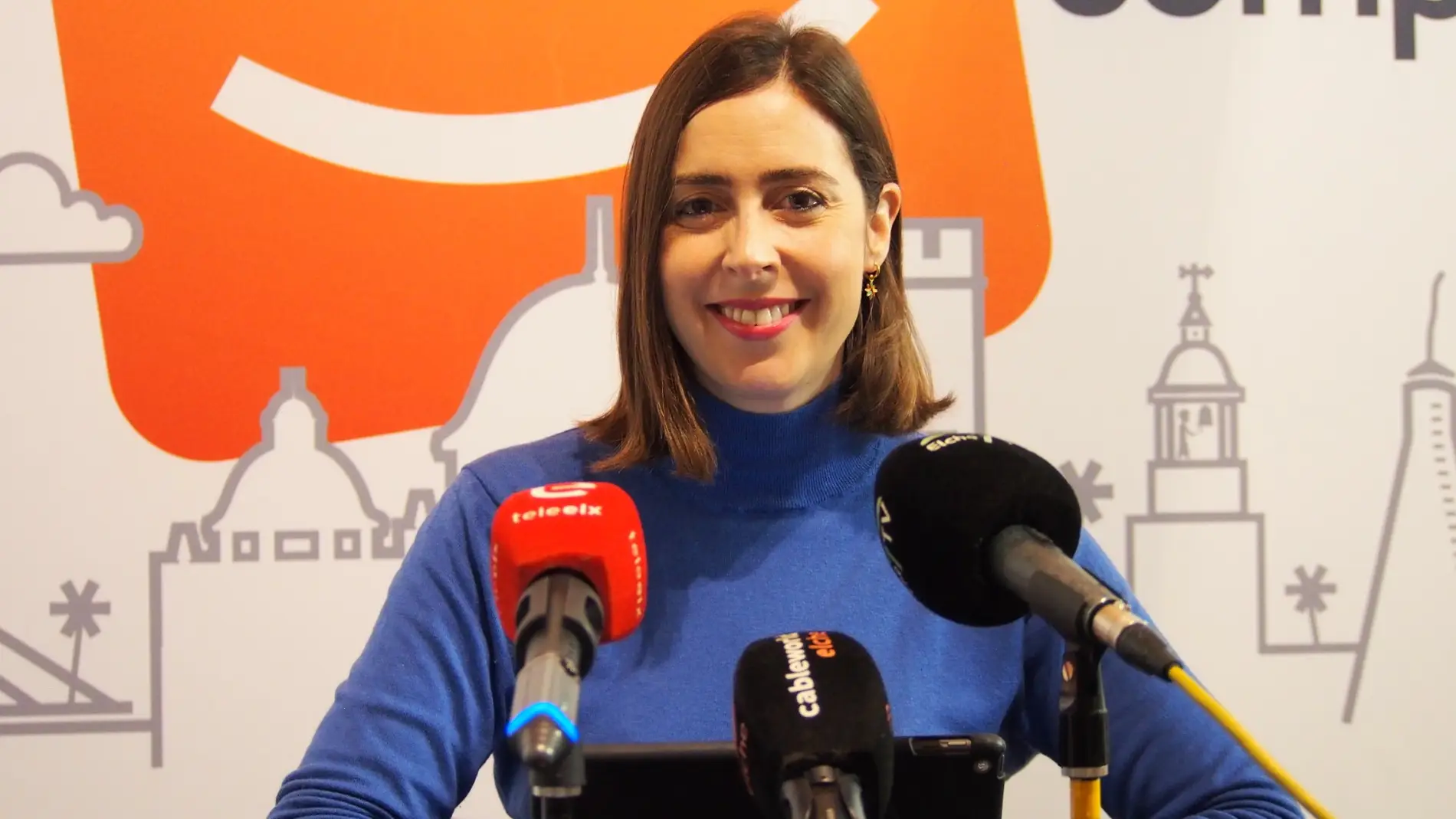 Esther Diez, portavoz del grupo municipal de Compromís per Elx.