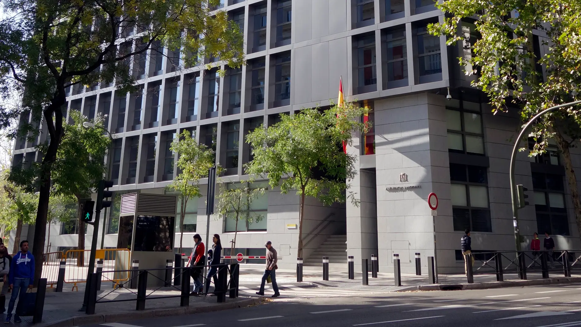 La sede de la Audiencia Nacional en Madrid 