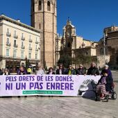 El Movimiento Feminista de València presenta su manifestación del 8 de Marzo