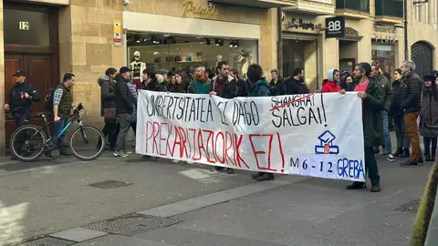 Huelga de profesores de la UPV Huelga de profesores de la UPV