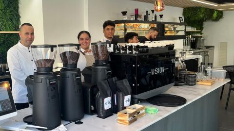 Cafetería del proyecto eh&#39; de Cáritas