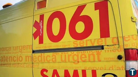 Imagen de archivo SAMU 016 Las ambulancias comienzan huelga el 21, 25 y 27 de marzo