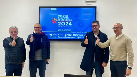 Ponentes de relevancia nacional participan en el congreso 'Reinventar la Educación' que se celebra este sábado en Torrevieja Ponentes de relevancia nacional participan en el congreso 'Reinventar la Educación' que se celebra este sábado en Torrevieja