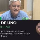 Ramón Pagán, portavoz de la Plataforma Pacto por el Mar Menor