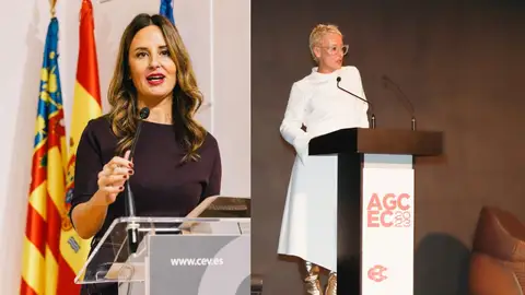 Esther Guilabert (izquierda) y Rosana Perán (derecha). Esther Guilabert (izquierda) y Rosana Perán (derecha).