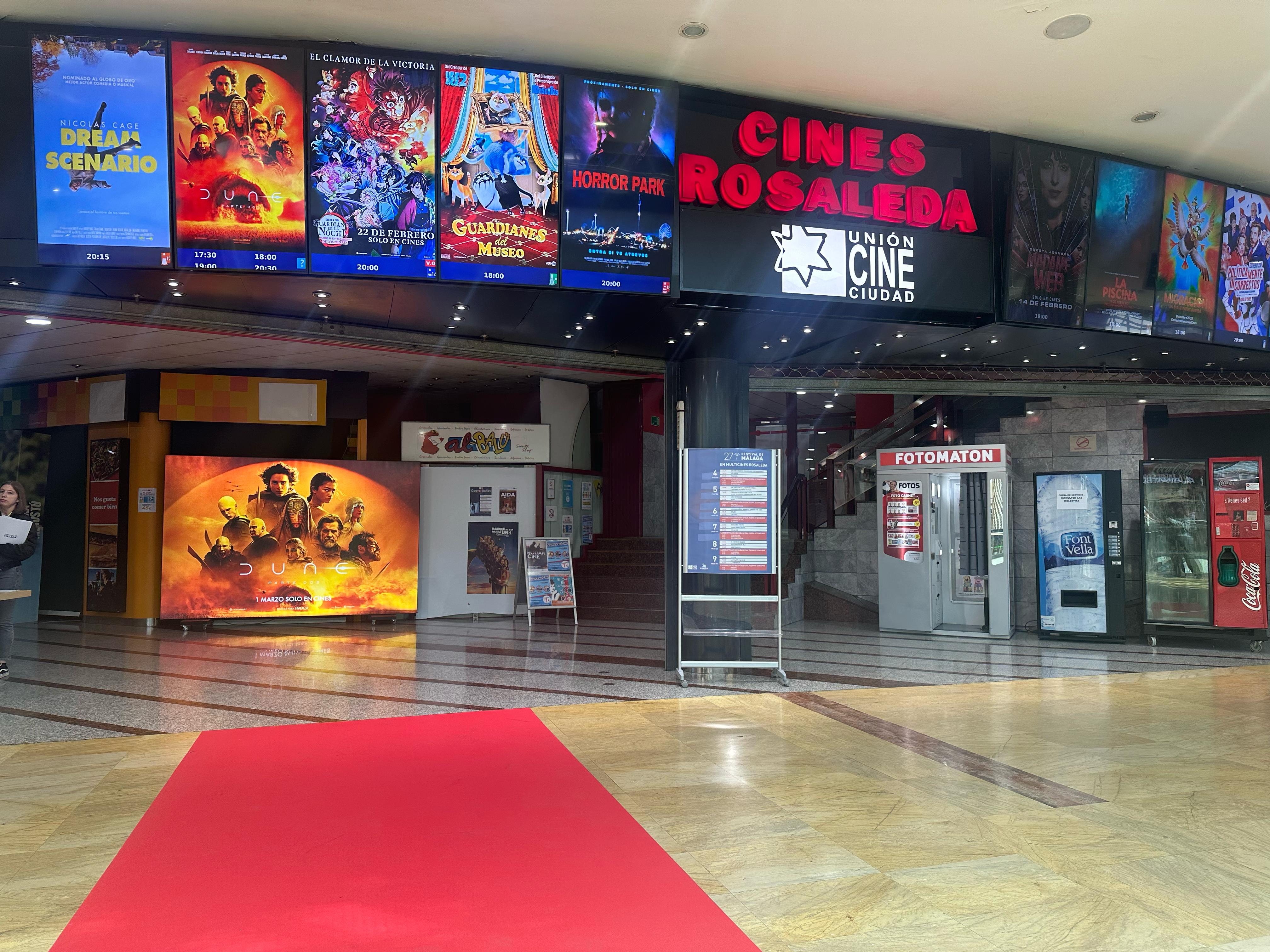 Los Multicines Rosaleda sede de la Sección Oficial del Festival de Málaga Los Multicines Rosaleda sede de la Sección Oficial del Festival de Málaga
