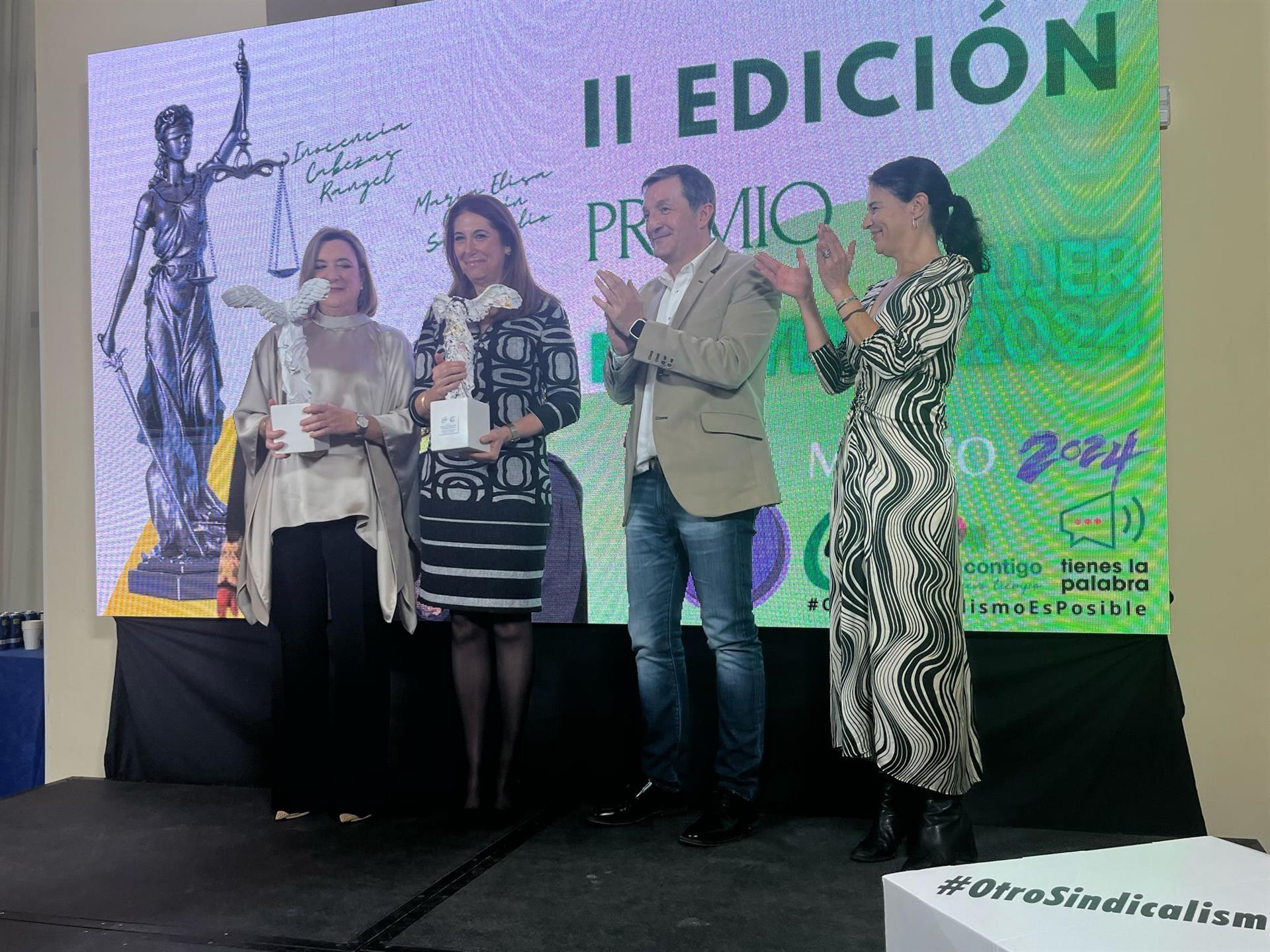 CSIF reconoce con su II Premio 'Mujer Influyente' a las fiscales delegadas de Violencia sobre la Mujer en Badajoz y Cáceres CSIF reconoce con su II Premio 'Mujer Influyente' a las fiscales delegadas de Violencia sobre la Mujer en Badajoz y Cáceres