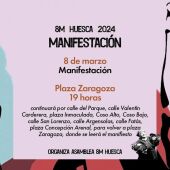 Todo listo para celebrar el 8M en Huesca