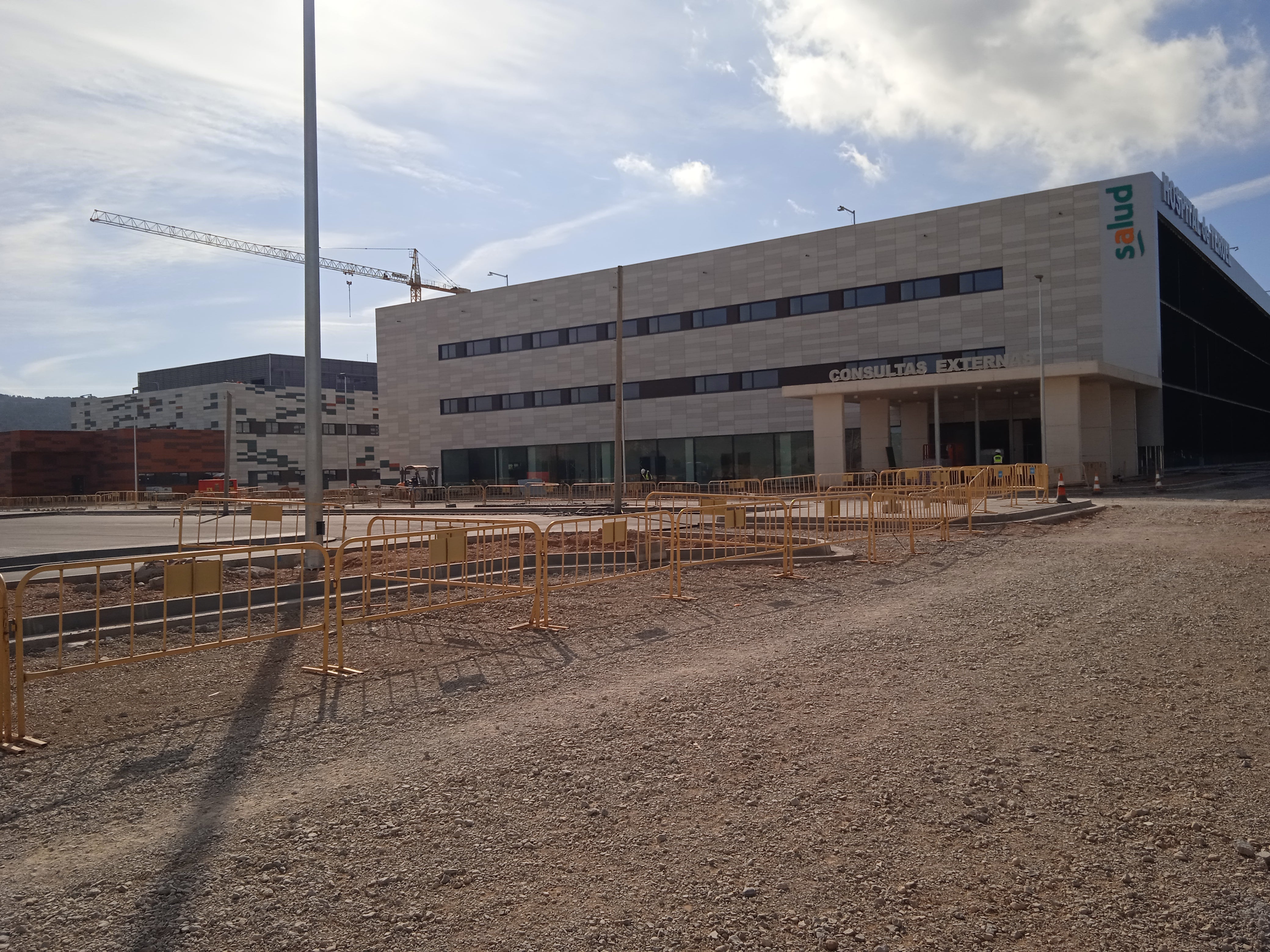 El nuevo hospital de Teruel tendrá radioterapia y habitaciones individuales El nuevo hospital de Teruel tendrá radioterapia y habitaciones individuales