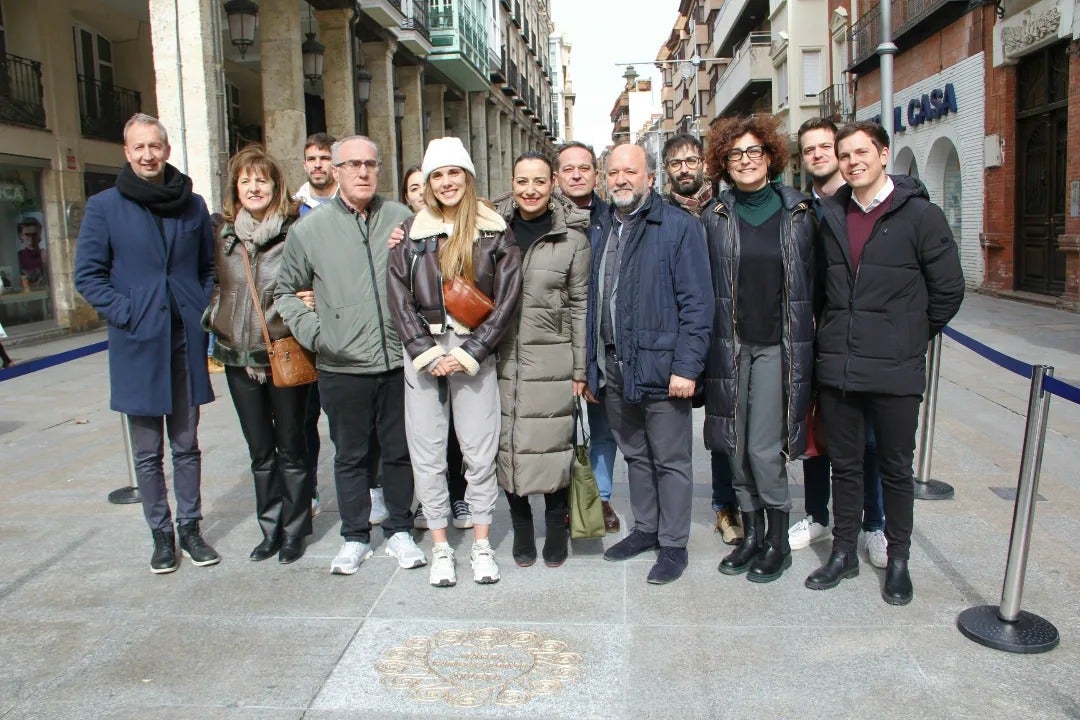 Marta García primera protagonista del "Paseo de la Fama" de Palencia Marta García primera protagonista del "Paseo de la Fama" de Palencia