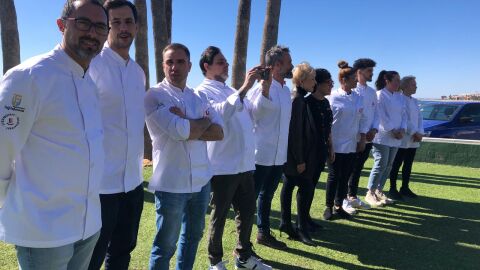 Chefs participantes en la 24 Mostra de Cuina Marinera de La Vila Joiosa
