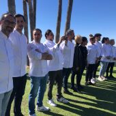 Chefs participantes en la 24 Mostra de Cuina Marinera de La Vila Joiosa