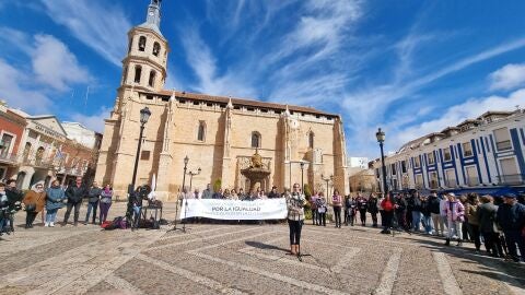 Acto del 8M en Valdepe&ntilde;as. 2024
