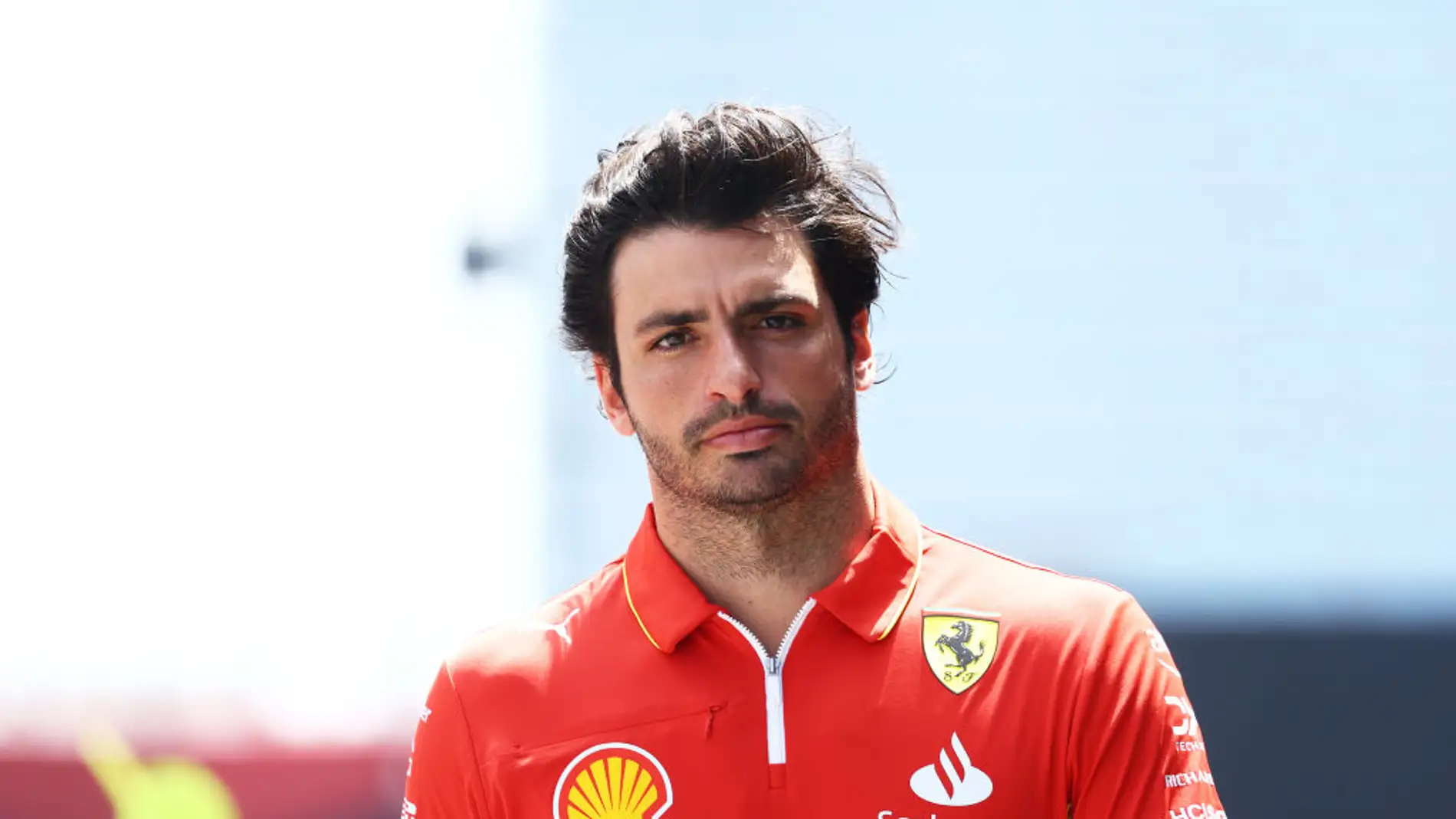 El piloto español de Ferrari, Carlos Sainz