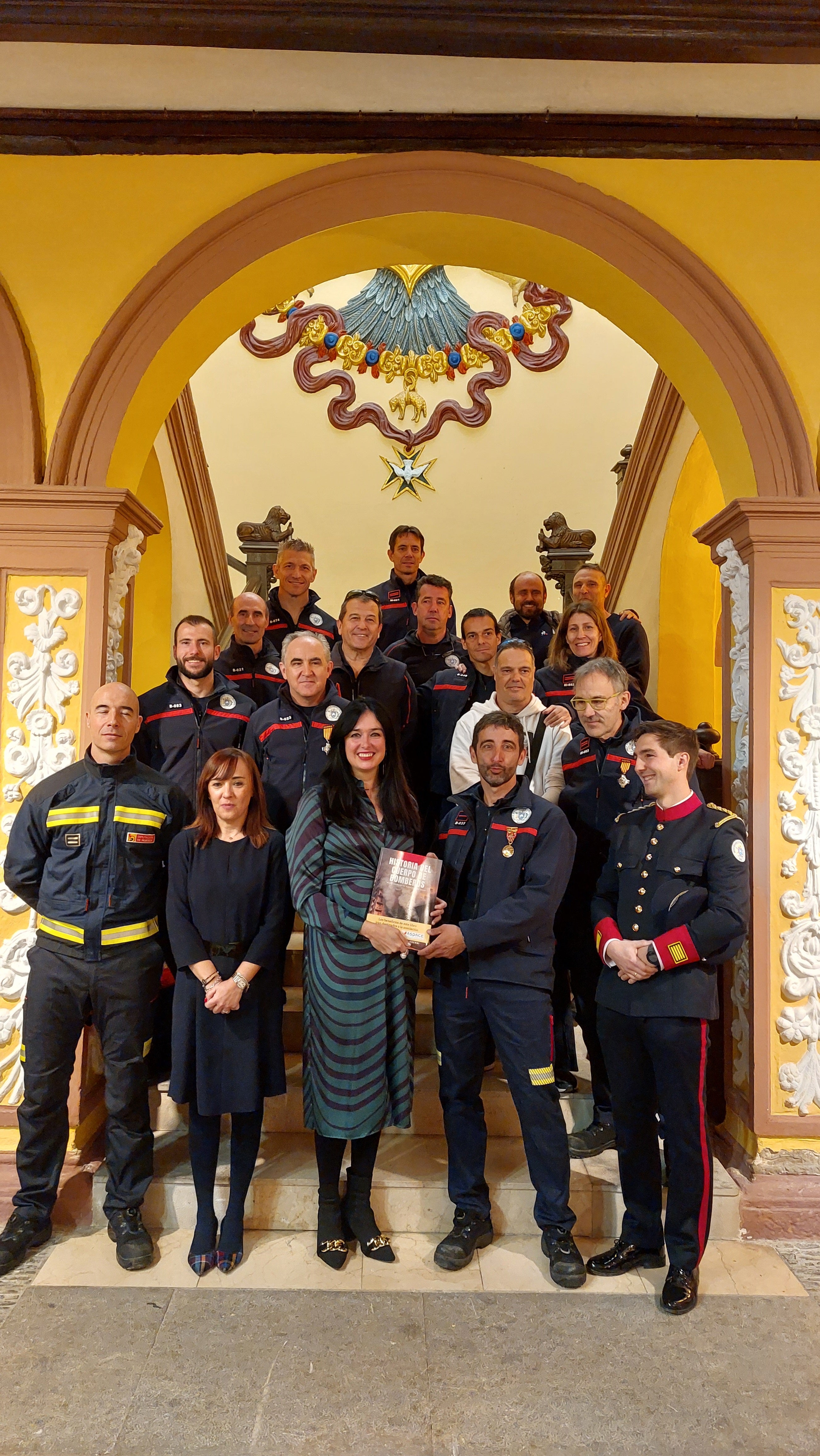 Los bomberos de Huesca celebran su patrón Los bomberos de Huesca celebran su patrón