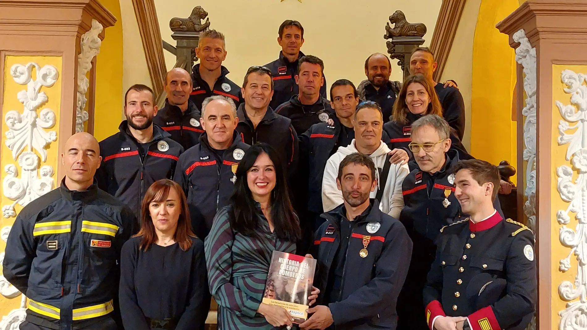 Los bomberos de Huesca celebran su patrón 