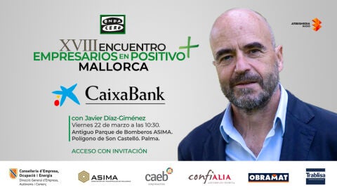 El medi&aacute;tico profesor de Econom&iacute;a Javier D&iacute;az-Gim&eacute;nez ser&aacute; el ponente invitado en el XVIII Encuentro de Empresarios en Positivo