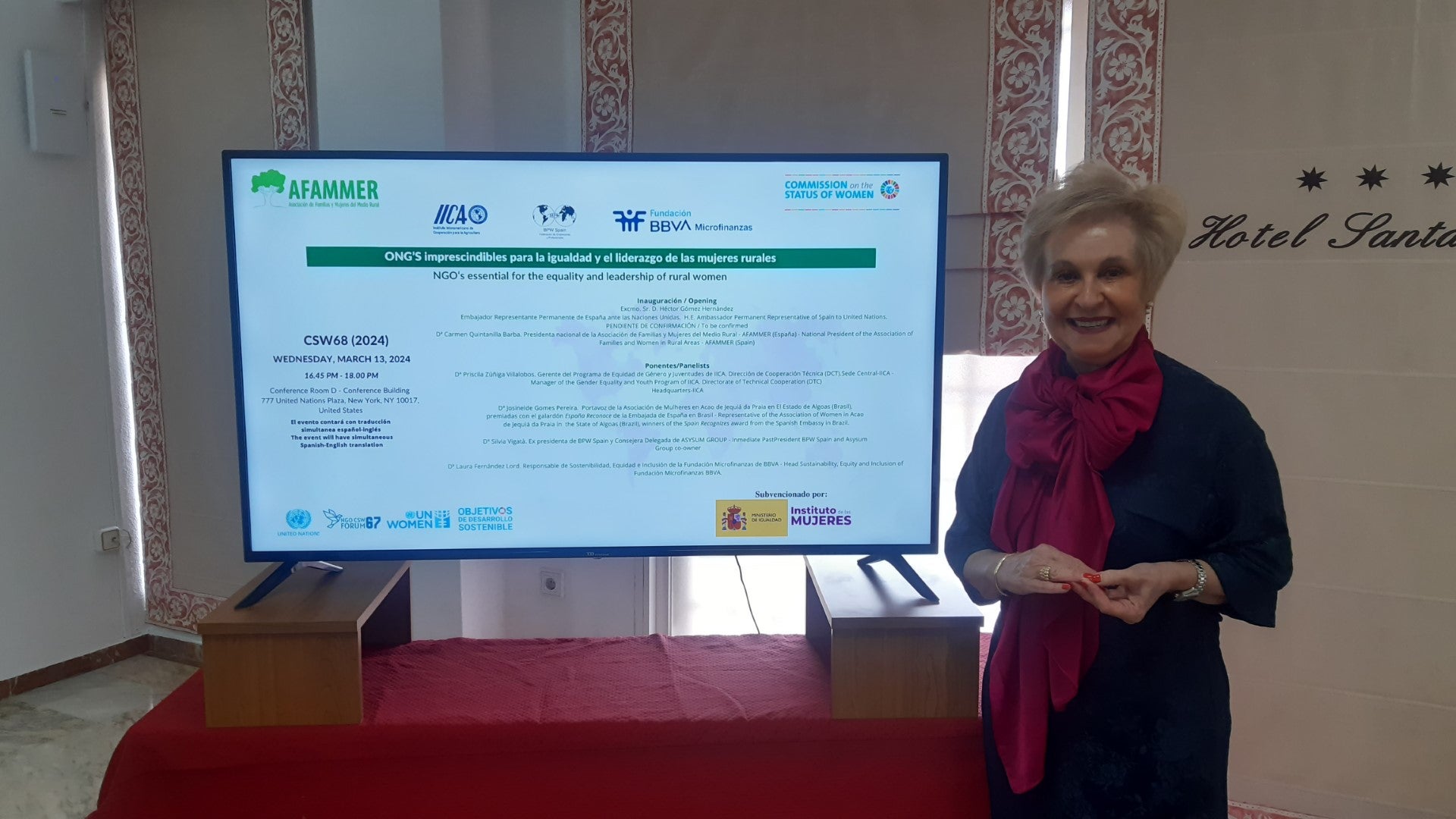 8M: AFAMMER viajará a Nueva York para destacar el papel de las ONGs en la igualdad de las mujeres rurales 8M: AFAMMER viajará a Nueva York para destacar el papel de las ONGs en la igualdad de las mujeres rurales