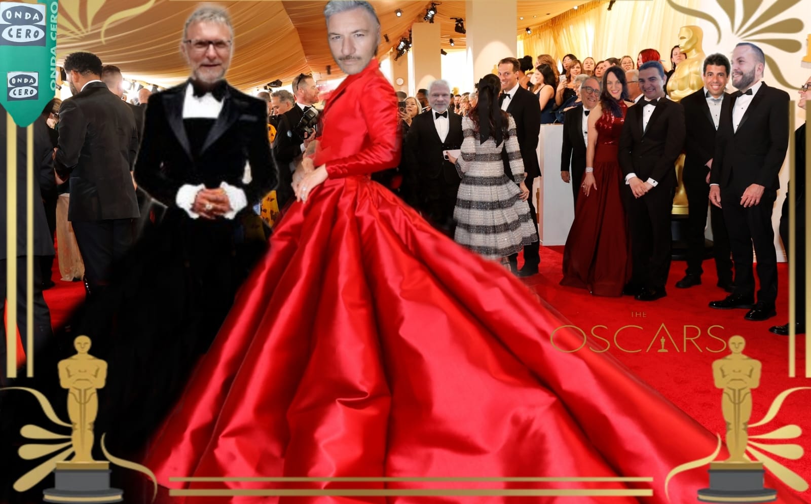 La 'alfombra roja' de Miguel Noguera y el Oscar para las Convivencias de Les Fogueres en Murcia La 'alfombra roja' de Miguel Noguera y el Oscar para las Convivencias de Les Fogueres en Murcia