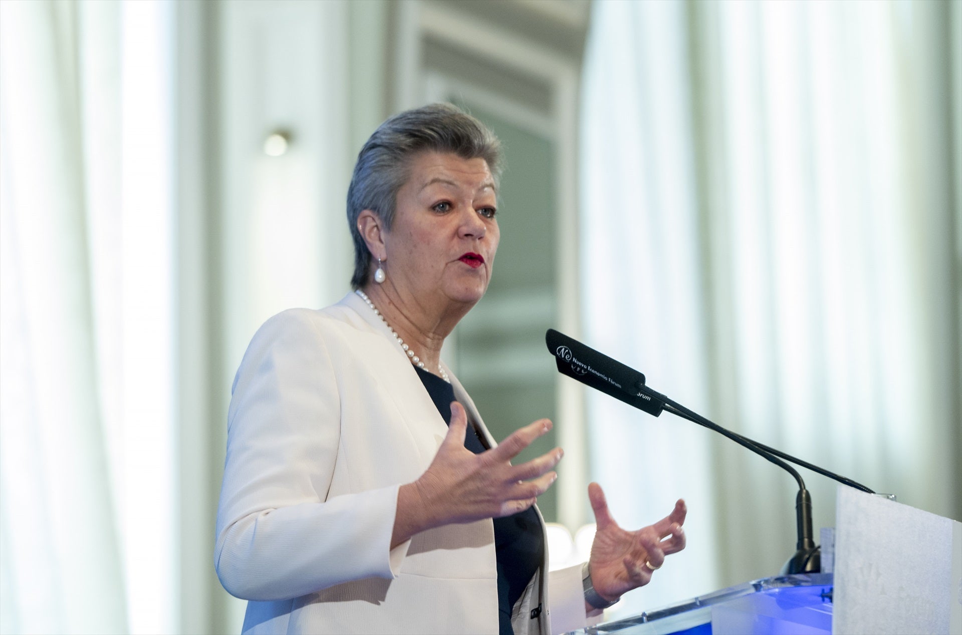 La comisaria europea de Interior al Papa: sería una "catástrofe" que los ucranianos no siguieran luchando por su libertad La comisaria europea de Interior al Papa: sería una "catástrofe" que los ucranianos no siguieran luchando por su libertad