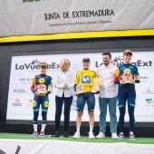 La holandesa Mareille Meijering se alza ganadora en la Vuelta Ciclista a Extremadura Femenina