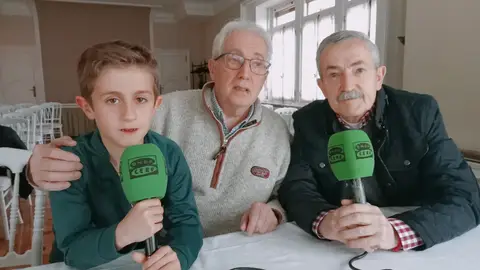 Sebas Jáuregui y Jesús Brun contertulios Caliente Caliente