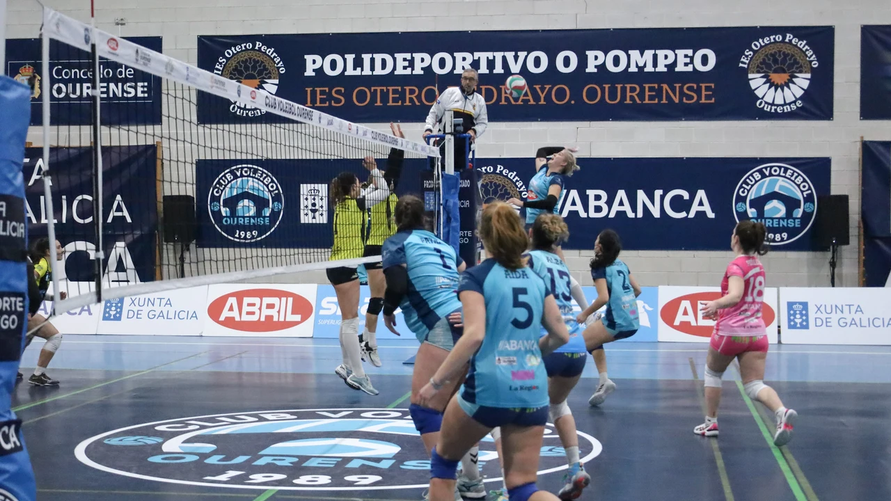 Pouco premio para un gran partido do Voleyourense