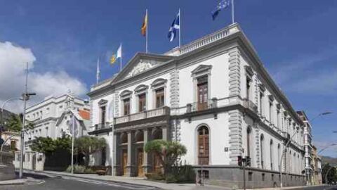 Fachada del Ayuntamiento de Santa Cruz de Tenerife