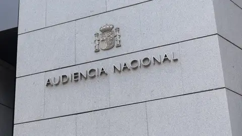Imagen de archivo de la fachada de la Audiencia Nacional. Imagen de archivo de la fachada de la Audiencia Nacional.