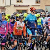Leandro Navarrete, en la salida de la carrera de Denia Leandro Navarrete, en la salida de la carrera de Denia