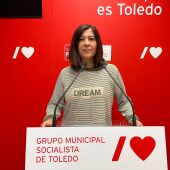 Alicia Escalante, concejala de Grupo Municipal Socialista de Toledo
