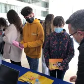 Una de las jornadas de orientación universitaria en la UCA Una de las jornadas de orientación universitaria en la UCA