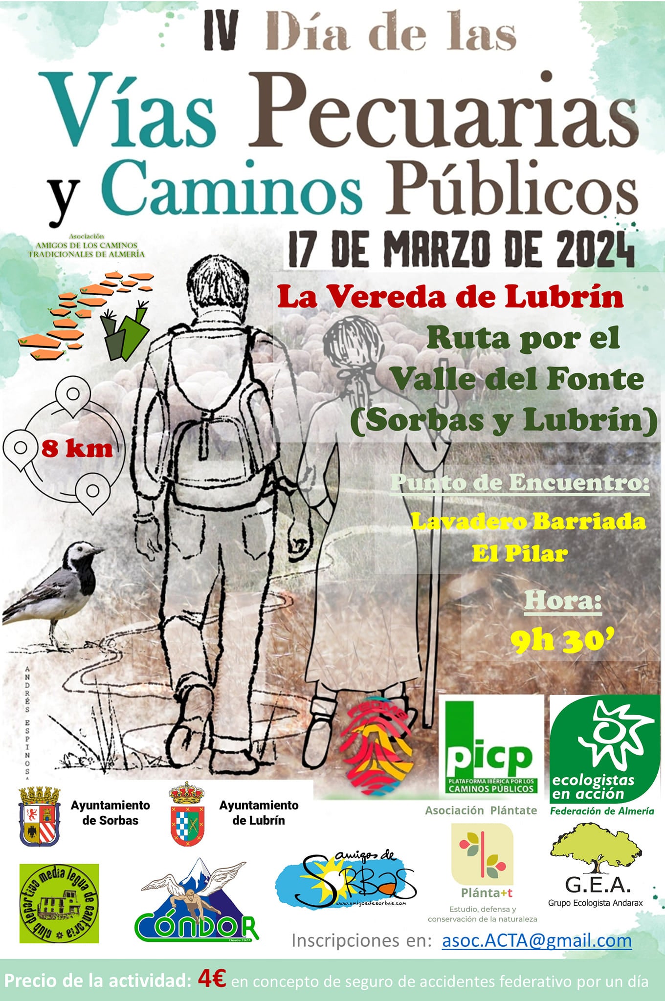 Senderismo por las decenas de caminos de trashumancia en Almería Senderismo por las decenas de caminos de trashumancia en Almería