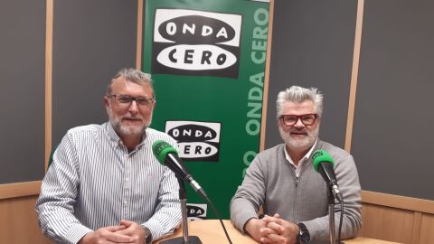 Vicente Armengol con Juan Carlos Fresneda 
