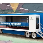 Trailer de la "Ruta Enfermera" que llegará a Ciudad Real Trailer de la "Ruta Enfermera" que llegará a Ciudad Real