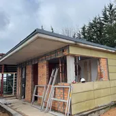 Avanzan as obras de construción da base de medios aéreos de San Xoán de Río Avanzan as obras de construción da base de medios aéreos de San Xoán de Río