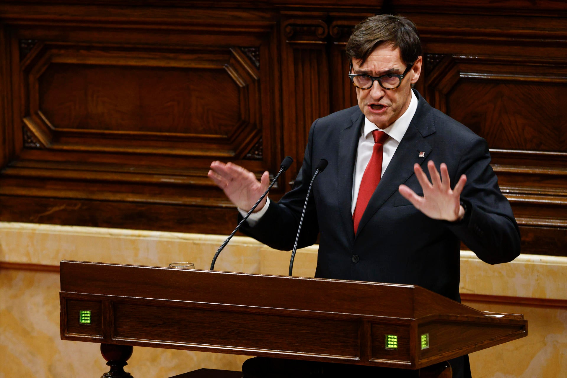 Illa, tras la convocatoria de elecciones de Aragonés: "El PSC está preparado y yo también" Illa, tras la convocatoria de elecciones de Aragonés: "El PSC está preparado y yo también"