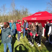 49 voluntarios limpian el Parque O Salgueiral del Rio Sil en O Barco de Valdeorras 49 voluntarios limpian el Parque O Salgueiral del Rio Sil en O Barco de Valdeorras