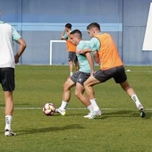 Entrenamiento del Málaga CF Entrenamiento del Málaga CF