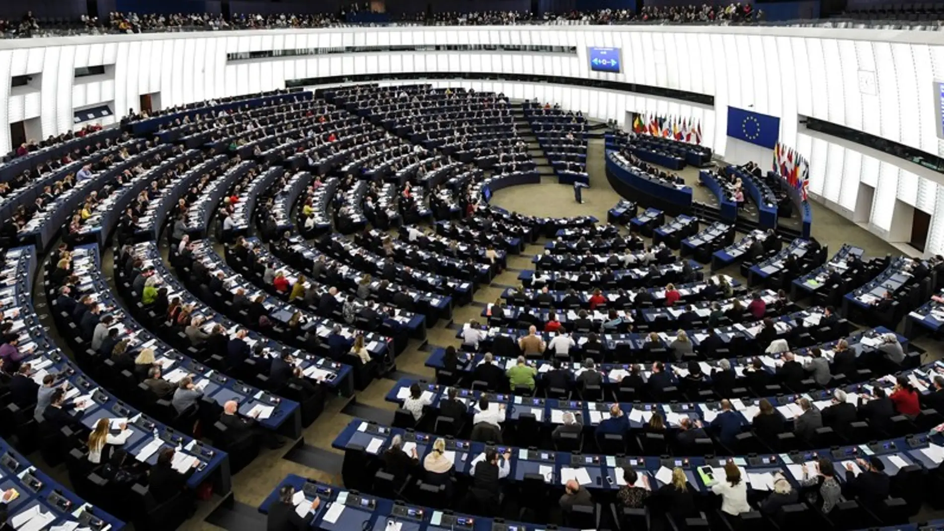 Fotografía de archivo de un pleno del Parlamento Europeo en Estrasburgo (Francia).EFE/ Patrick Seeger
